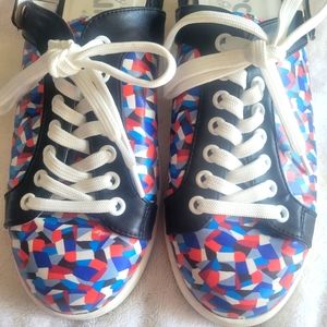 Women 9M sling back lace up designer sneakers CIRCUS by Sam Edelman NY